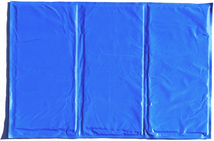tapis refroidissant bleu
